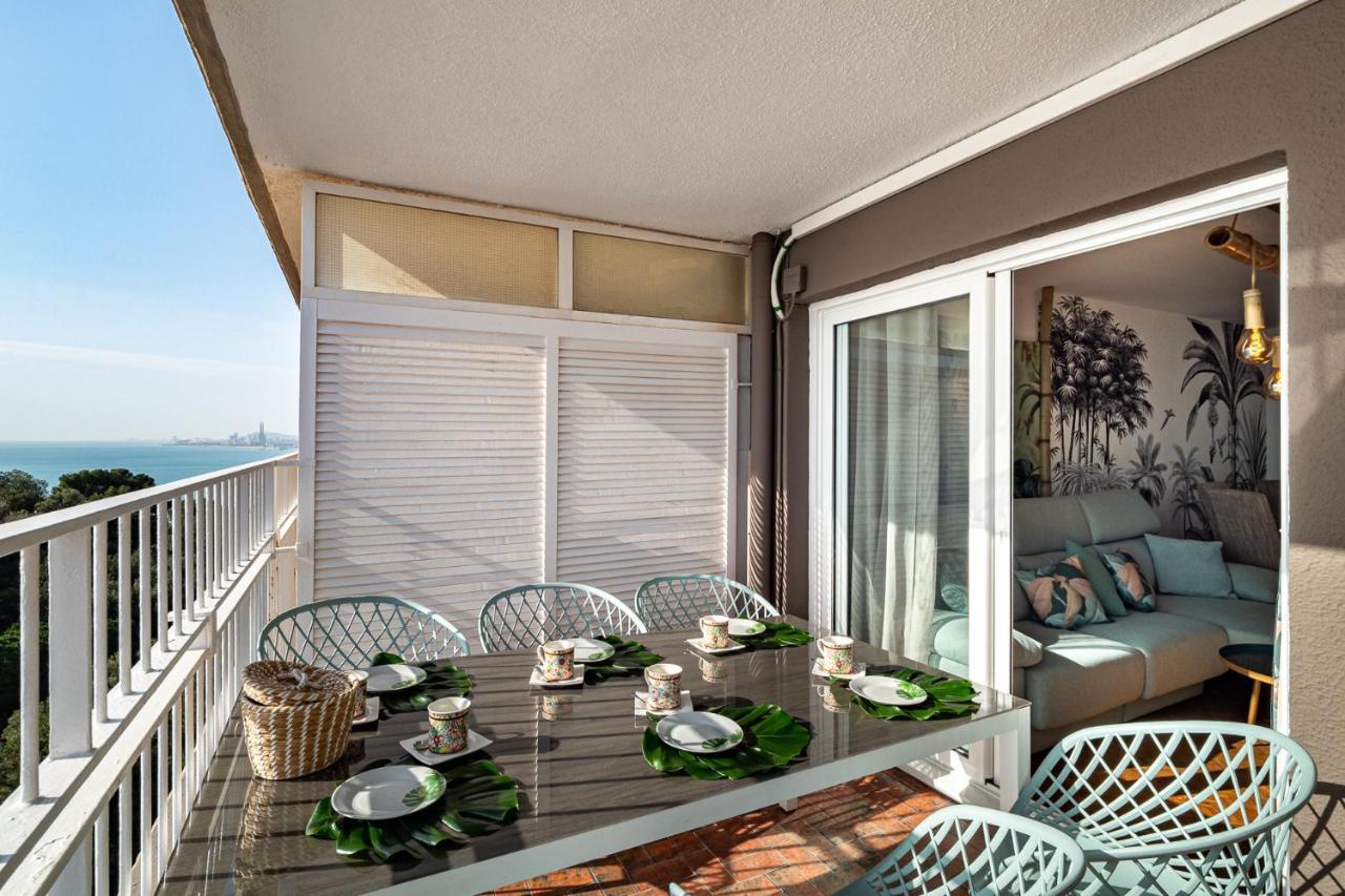 Liana Seaview & Beach - Apartment Montgat Exteriör bild